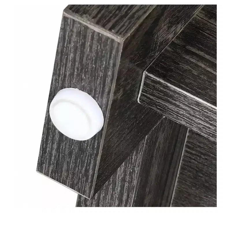 Table basse avec rangement Table basse de ferme Table basse en bois carrée de salon avec compartiment de rangement semi-ouvert