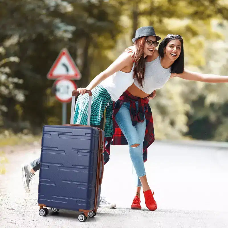 Valise cabine rigide extensible 20 pouces avec roulettes pivotantes