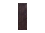 Meuble Haut de Salle de Bain 2 Portes avec Accents en Bois Massif et Rotin Naturel Hatteras Modern Boho - Teamson Home