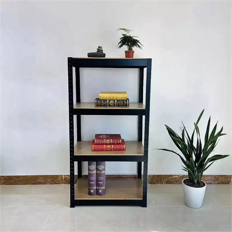 Étagère de rangement robuste à 5 niveaux 23,6x15,7x47,2 - Cadre en acier réglable - Pour garage/entrepôt/cuisine (1 pack)
