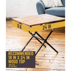 Table d'appoint croisée par PIPE DECOR