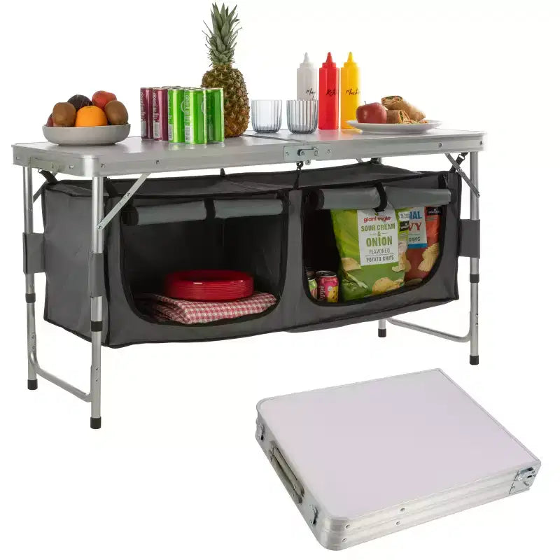 Wakeman Outdoors Portable Folding Camping Table
