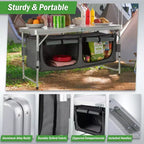 Table de camping pliante portable Wakeman Outdoors