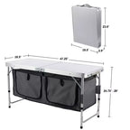 Table de camping pliante portable Wakeman Outdoors