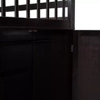 Lit superposé en L double au-dessus de complet avec armoire, escalier en bois massif et bureau portable