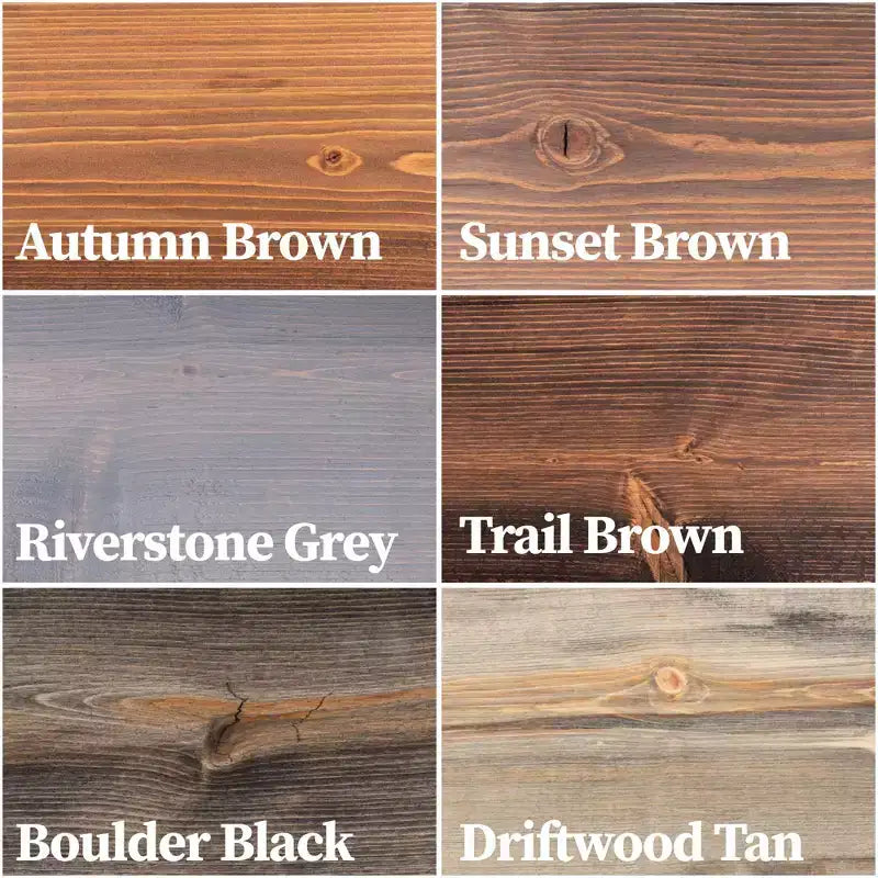 Étagères RESTORE Riverstone Grey 24 po avec supports en L par Pipe Decor