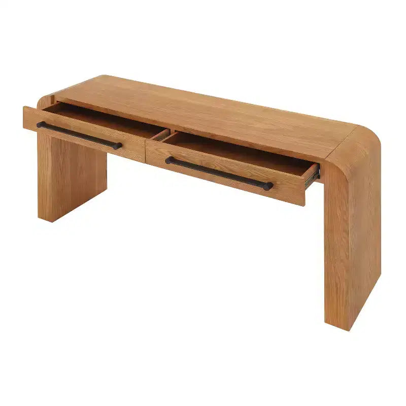 Console moderne Calderon avec 2 tiroirs Christopher Knight Home