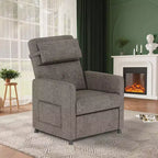 Fauteuil inclinable électrique GustoWave pour salon, inclinable réglable, canapé simple ergonomique surdimensionné, sièges rembourrés pour cinéma maison