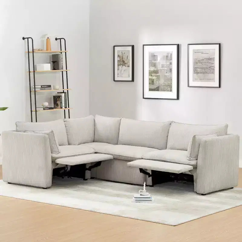 Canapé sectionnel inclinable électrique Spruce & Spring
