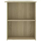 Bureau Chêne Sonoma Bois d'ingénierie Medium Bureau d'ordinateur