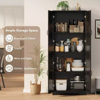 Meuble de cuisine, armoire de rangement autoportante blanche, 60 placards, meuble de rangement haut de salle de bain