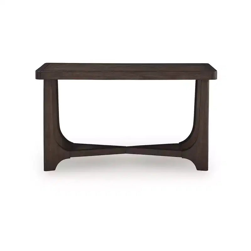 Signature Design by Ashley Korestone - Table console de canapé, marron foncé, table console d'entrée contemporaine