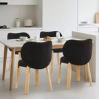 Fauteuil de coiffeuse en tissu Teddy pelucheux, jolies chaises de bureau avec dossier, chaise d'appoint roulante rembourrée pour salon/salle de maquillage/chambre à coucher