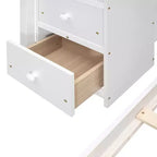 Lits superposés séparables superposés en L, avec escalier de rangement, cadre de lit en bois avec 4 tiroirs et étagères pour enfants, adolescents et adultes