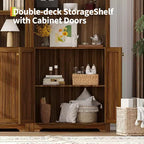 Bibliothèque de 72 pouces, bibliothèque arquée à 5 niveaux avec portes doubles et étagères réglables, fonction de rangement, adaptée au salon, à la chambre, au bureau, au bureau