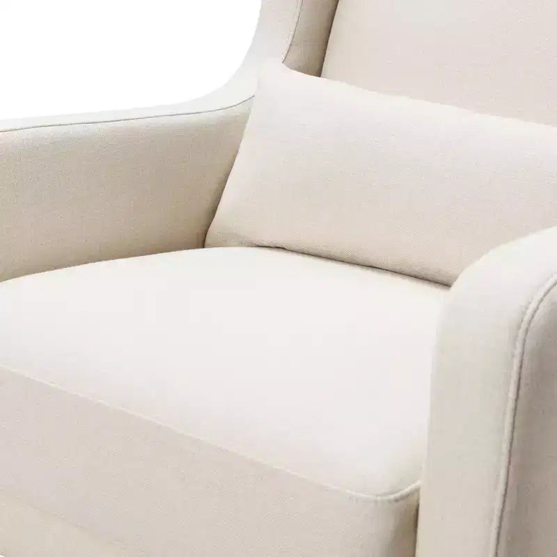 Fauteuil à bascule Kai de Babyletto en tissu Eco-Performance | Hydrofuge et antitache