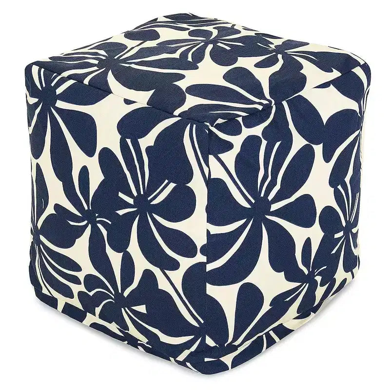 Majestic Home Goods, Pouf cube Plantation