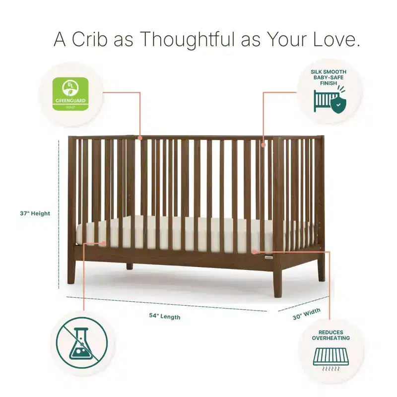 Lit de bébé convertible 3-en-1 LaLa