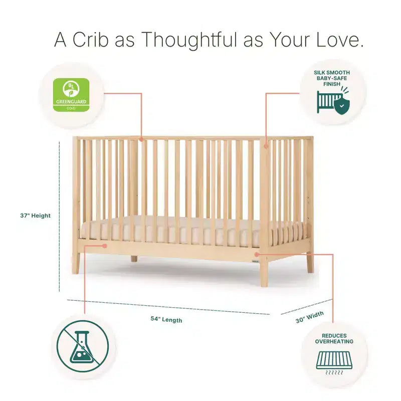 Lit de bébé convertible 3-en-1 LaLa