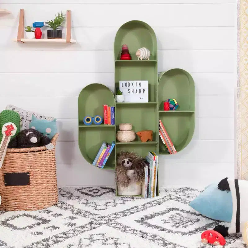 Bibliothèque Cactus Babyletto - Vert sauge