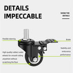 Support TV mobile pour téléviseurs de 32 à 65 pouces, chariot TV inclinable de -15 à +15° supportant jusqu'à 50 kg, support de moniteur mobile roulant avec étagère pour ordinateur portable pour la maison