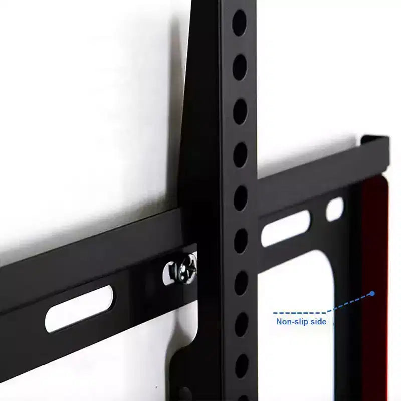 Support TV mobile pour téléviseurs de 32 à 65 pouces, chariot TV inclinable de -15 à +15° supportant jusqu'à 50 kg, support de moniteur mobile roulant avec étagère pour ordinateur portable pour la maison
