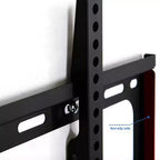 Support TV mobile pour téléviseurs de 32 à 65 pouces, chariot TV inclinable de -15 à +15° supportant jusqu'à 50 kg, support de moniteur mobile roulant avec étagère pour ordinateur portable pour la maison