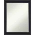 Amanti Art Dalat Half-Inch-Bevel Framed Bathroom Vanity Wall Mirror