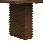 Christopher Knight Home Atkins 95, table de salle à manger en bois massif, capacité de 8 places