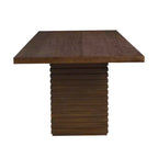 Christopher Knight Home Atkins 95, table de salle à manger en bois massif, capacité de 8 places