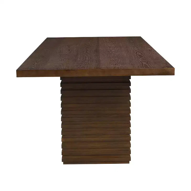 Christopher Knight Home Atkins 95, table de salle à manger en bois massif, capacité de 8 places