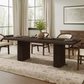 Christopher Knight Home Atkins 95 Solid Wood DINING TABL Capacity Seats 8