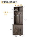 Meuble d'entrée 3 en 1 avec rangement pour chaussures et patères - Organiseur robuste pour vestiaire, entrée, couloir | Meuble autoportant et cintre
