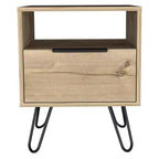 Table de chevet à 2 niveaux Callie Farmhouse de GDFStudio