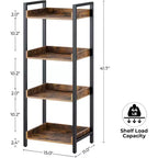Étagère de style moderne Greenstell, Bibliothèque, Étagère haute d'angle de rangement pour la maison, le bureau, la chambre, la cuisine, le salon