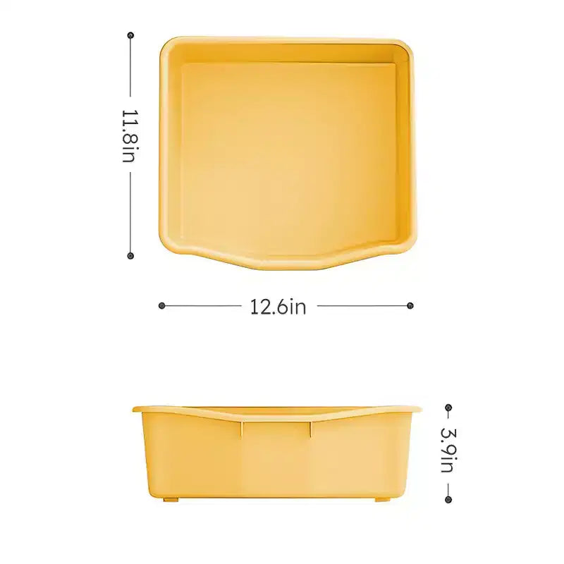Organisateur de rangement de jouets Whisen Kids, meuble de rangement de jouets multifonctionnel pour chambre d'enfant avec étagère et bacs en PEHD