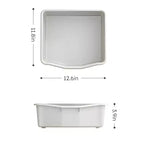 Organisateur de rangement de jouets Whisen Kids, meuble de rangement de jouets multifonctionnel pour chambre d'enfant avec étagère et bacs en PEHD