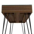 Bureau d'écriture industriel GDFStudio Esme avec pieds en épingle à cheveux