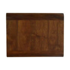 HomeRoots 18 Table de chevet flottante en bois massif marron