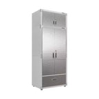 Seville Classics UltraHD Storage Cabinet w/ Drawer & Top Stacker 36x 24x90.5