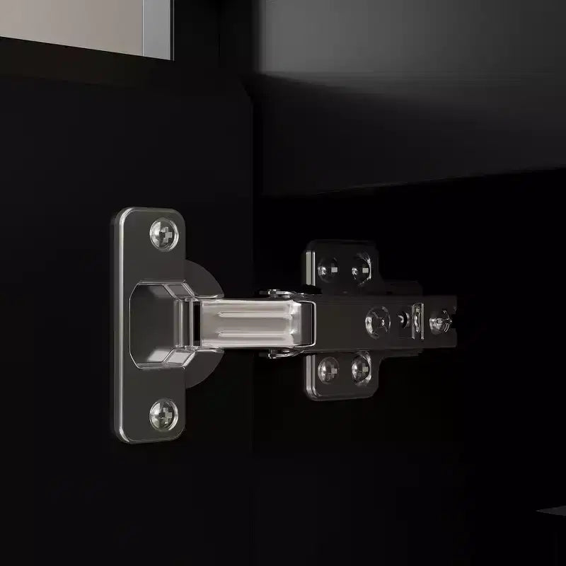 Meuble TV extensible noir Famapy avec lumières LED 7 couleurs contrôlables par téléphone, 2 armoires, 2 tiroirs, console multimédia de salon avec rangement réglable