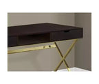 Bureaux debout HomeStock 45 po (114,3 cm) de hauteur, en acier noir, sans rangement