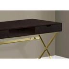 Bureaux debout HomeStock 45 po (114,3 cm) de hauteur, en acier noir, sans rangement