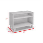 Table à langer innovante Whisen avec plateau amovible, conception convertible - Grise