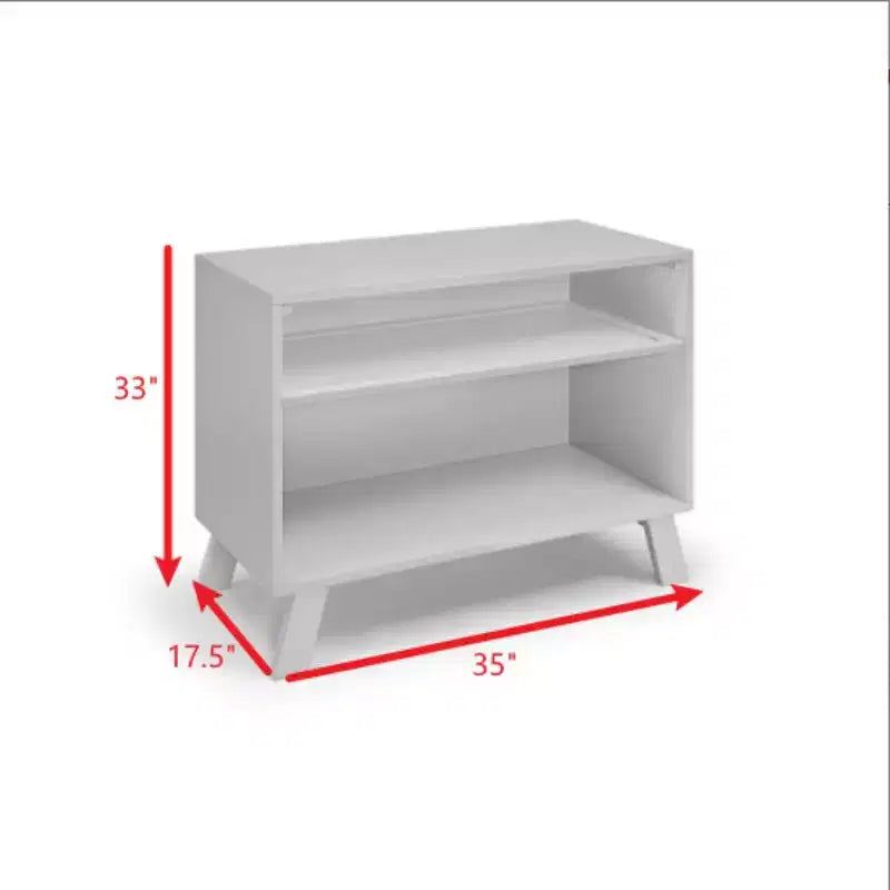 Table à langer innovante Whisen avec plateau amovible, conception convertible - Grise