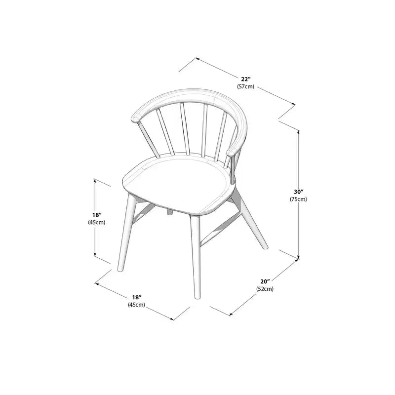 Chaise de salle à manger Lido