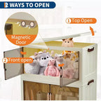 Tiroirs de rangement à 5 niveaux avec roulettes verrouillables, boîtes de rangement avec couvercles, organisateurs de placard et tiroirs de rangement en plastique pour bureau, chambre à coucher