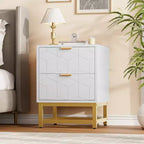 Commode à 2 tiroirs, petite commode, commode de chambre à coucher, salon,