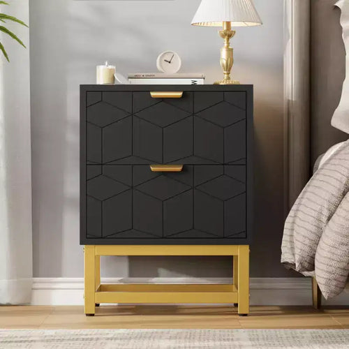 2 Drawer Dresser, Small DresserChest of Drawers, Table for Bedroom, Living Room,