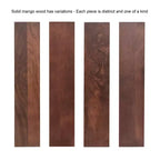 Table d'appoint Kate and Laurel Reddy Radius Arch, 16x12x24, Noyer Brun
